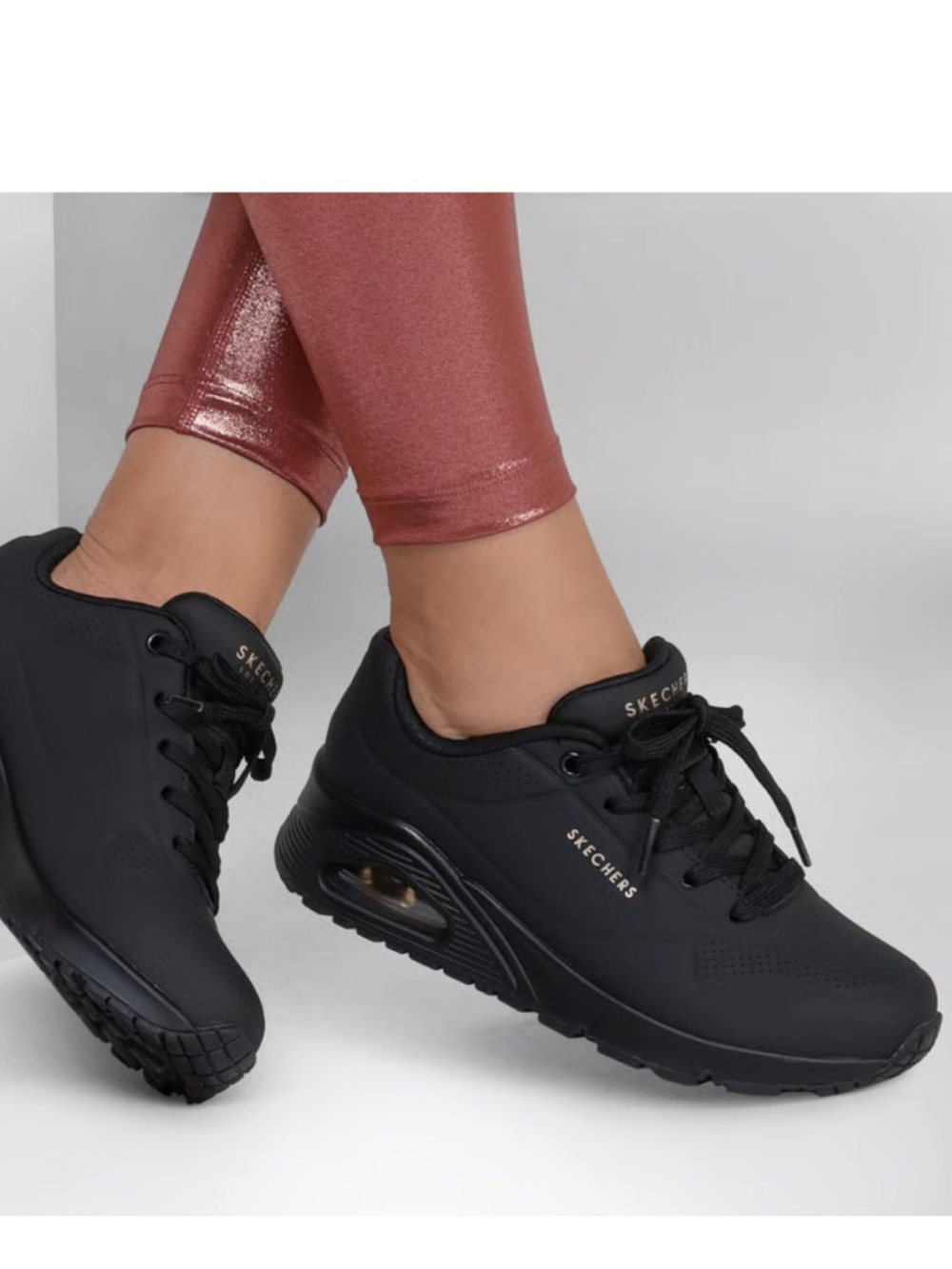 Black Skechers Street Uno Sneakers Size
8.5